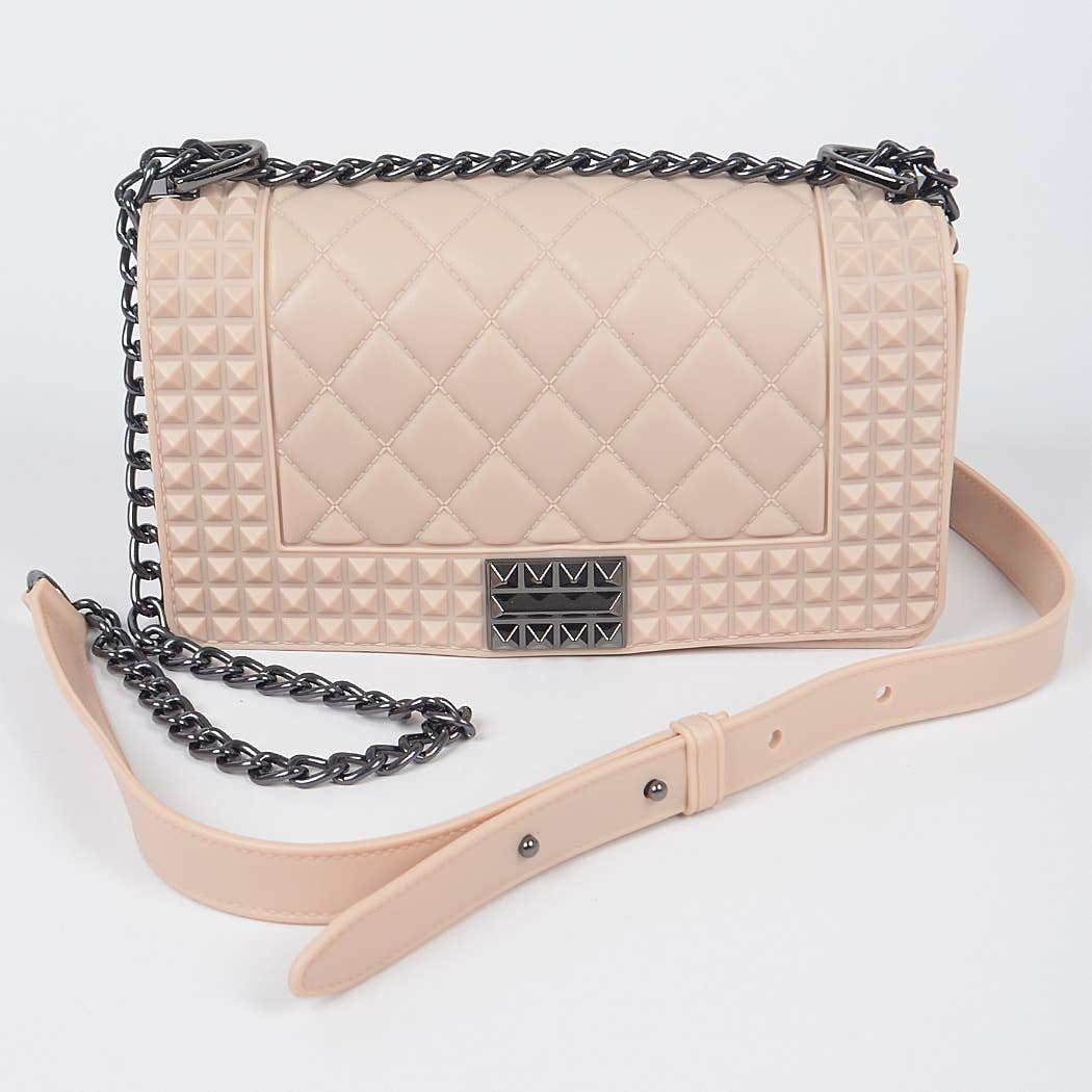 Studded Monotone Clutch