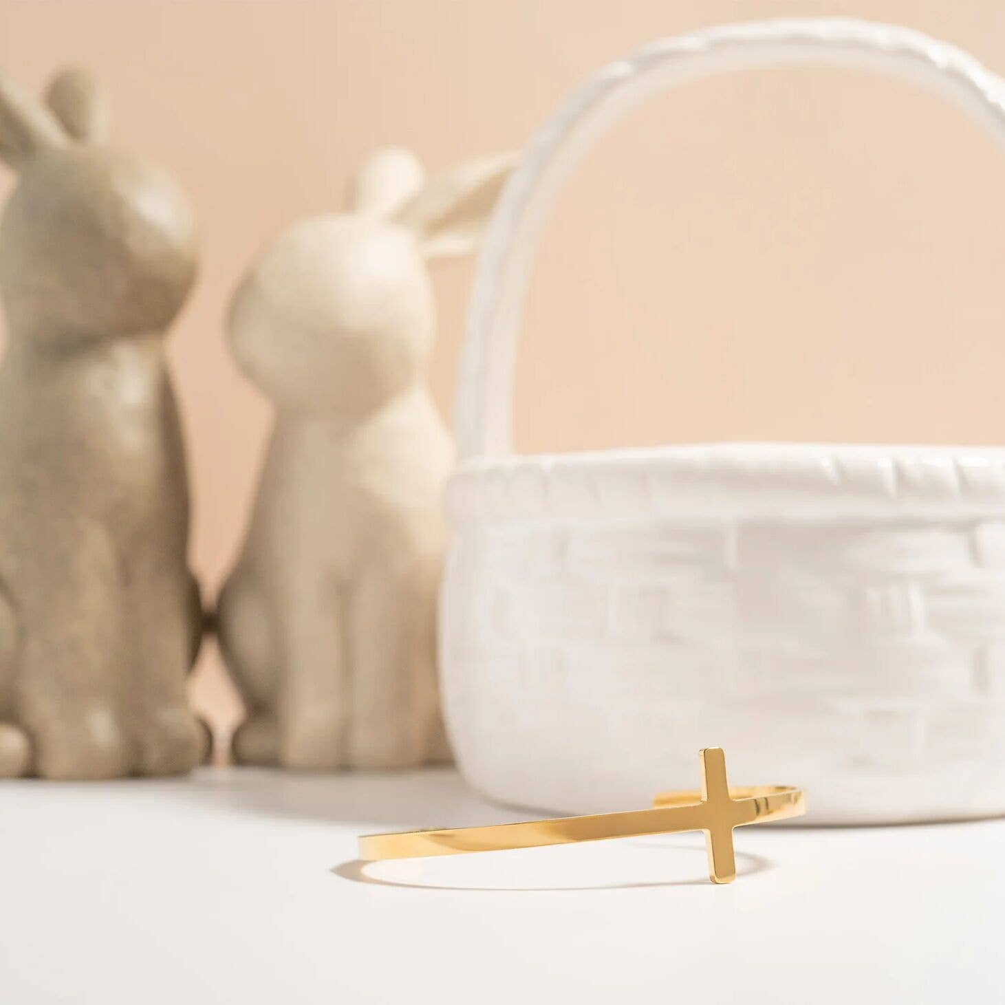 Stainless Steel Cross Cuff Bracelet with Christian Scripture Philippians 4:13