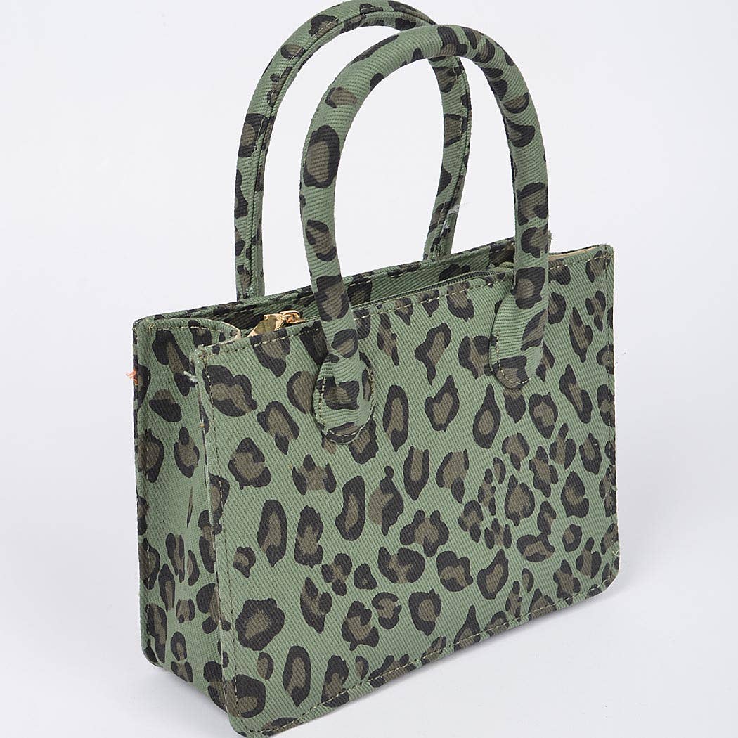 Leo Canvas Medium Tote Bag